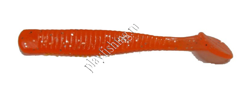 Съедобная резина. Силиконовая приманка Columbia Hunter sl104 80мм orange